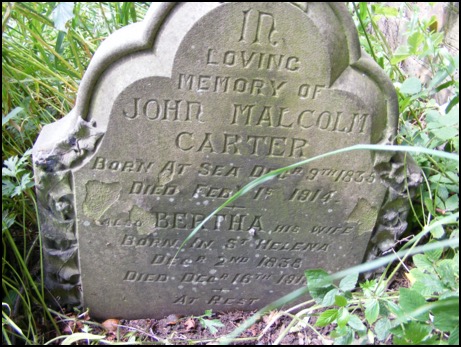 John and Ann Carter Gravestone copy